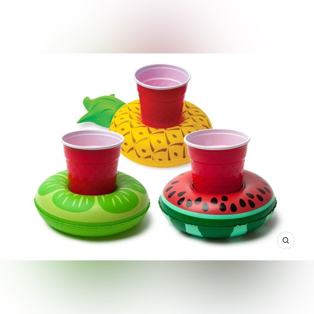 Tropical Fruits Beverage Boats (3 Pack)